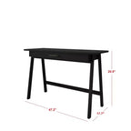 Bureau d'écriture en bois Serafina de Home Design