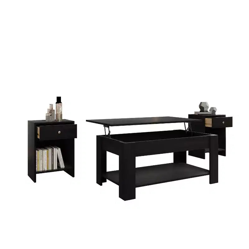 Ensemble de 3 tables basses Magnolia pour la maison