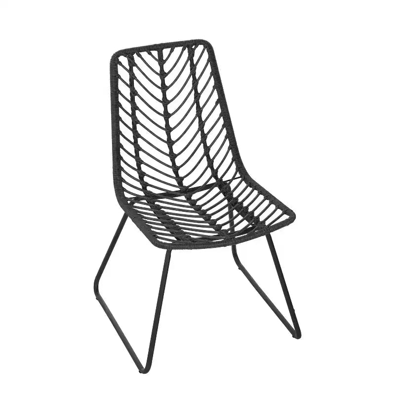 MAYEERTY Lot de 2 Chaises Avec 2 Coussins Gris Assise Confortable pour Salon Salle à Manger