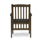 MAYEERTY Lot de 2 chaises de salle à manger avec 2 coussins souples confortables pour la salle à manger et les repas en famille
