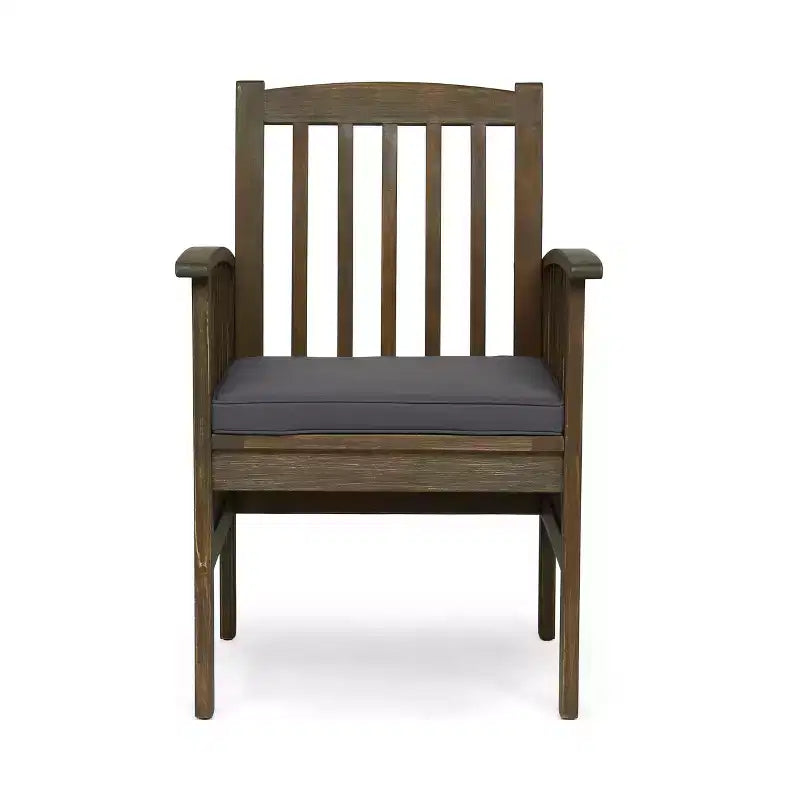 MAYEERTY Lot de 2 chaises de salle à manger avec 2 coussins souples confortables pour la salle à manger et les repas en famille
