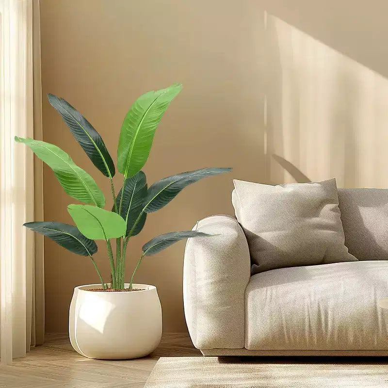 Acekool 48 Oiseaux de Paradis Artificiels - Plante Tropicale Artificielle Réaliste