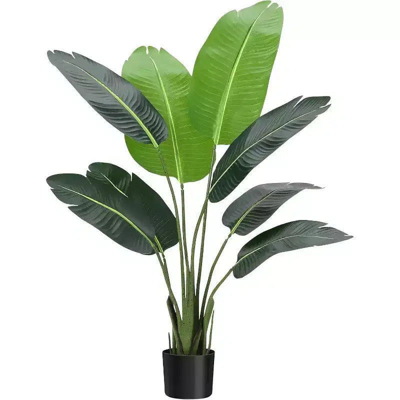 Acekool 48 Oiseaux de Paradis Artificiels - Plante Tropicale Artificielle Réaliste