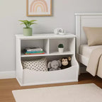 Bibliothèque multifonctionnelle PJ Wood, rangez ou exposez des livres de différentes tailles, organisateur de rayonnage en bois sur pied pour la maison ou le bureau, blanc
