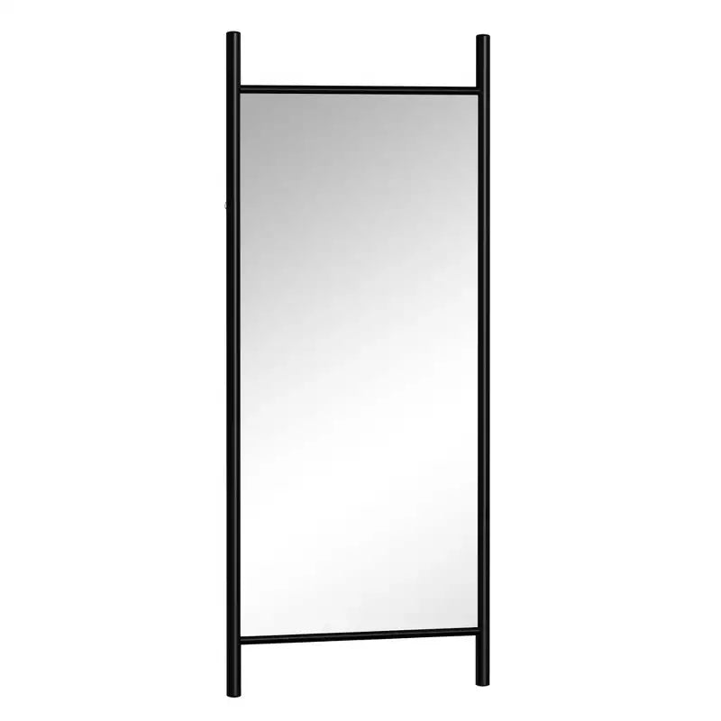 Miroir à cadre en bois massif de style échelle PexFix de 31 po l. x 71 po H, marron