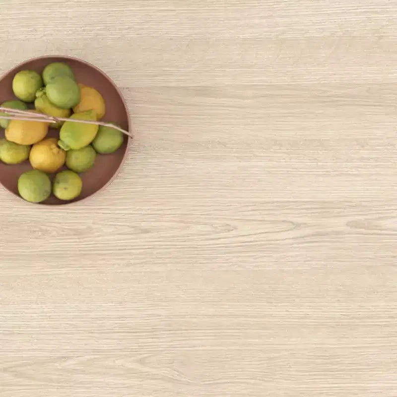 Ensemble de salle à manger de ferme pour 4 personnes, table de cuisine 3 pièces avec 2 bancs et étagère de rangement, table en MDF chêne blanc avec cadre en métal, pour la maison et le restaurant