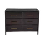 Christopher Knight Home Citlali Armoire de Rangement 6 Tiroirs en Bois d'Acacia Vintage 122 cm