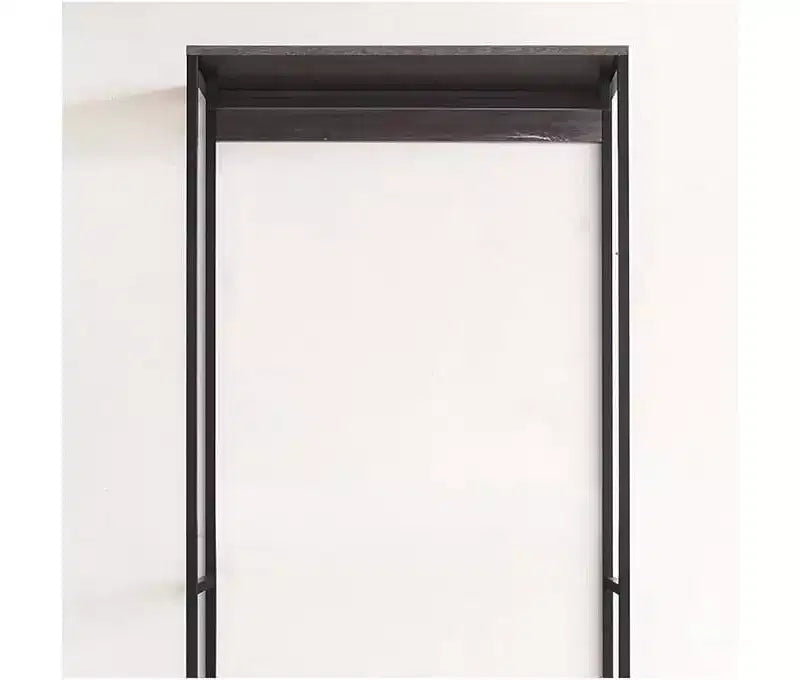 HomeStock Système de rangement pour placard en bois composite noir 77,7 po H x 31,5 po L avec bacs de rangement pour un rangement universel