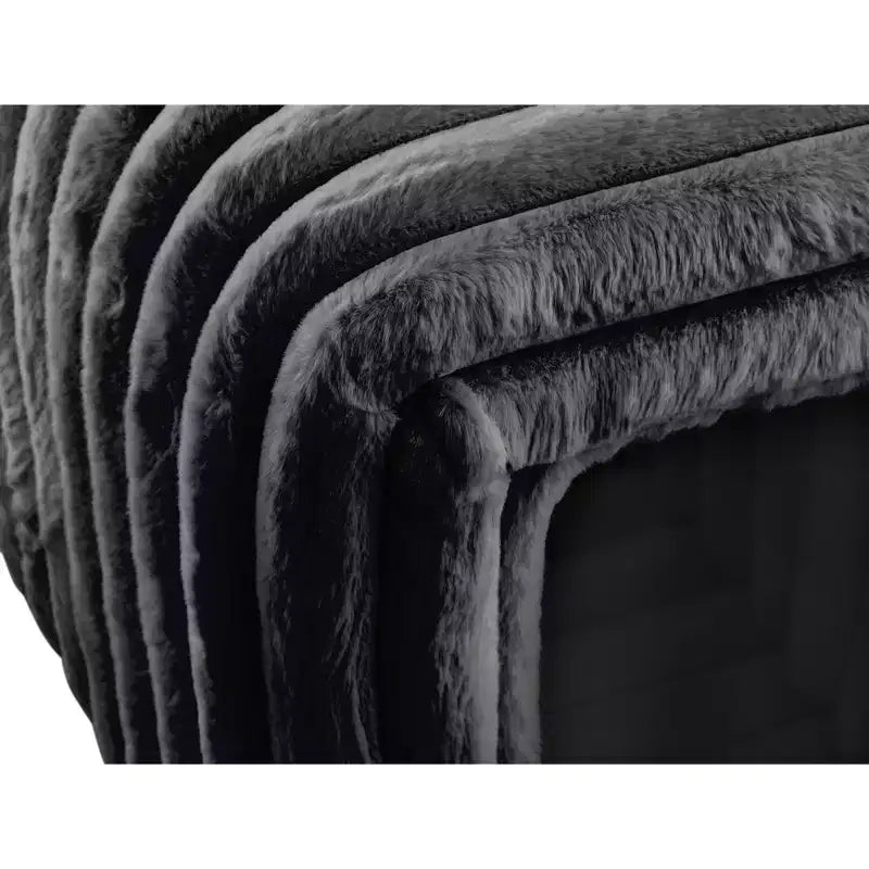 Banc de rangement ottoman TUYOHW, banc en velours côtelé pour animaux de compagnie, nid de chat à cacher pour le salon, l'entrée et la chambre à coucher, noir