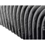 Banc de rangement ottoman TUYOHW, banc en velours côtelé pour animaux de compagnie, nid de chat à cacher pour le salon, l'entrée et la chambre à coucher, noir