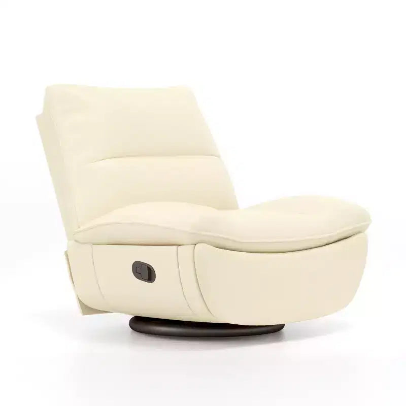 FLEXISPOT XRC7 Fauteuil inclinable pour adultes, Fauteuil à bascule pivotant surdimensionné en similicuir avec poche latérale, Canapé-lit sans accoudoirs pour salon