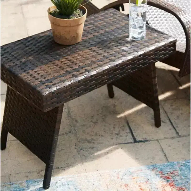 Table d'appoint pliante en osier Probe Hues