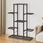 Étagère à Plantes d'Intérieur, Support à Plantes Étagé – pour les Amateurs de Plantes et les Passionnés de Bricolage, Parfait pour le Salon, le Balcon et le Jardin – Organisation Générale