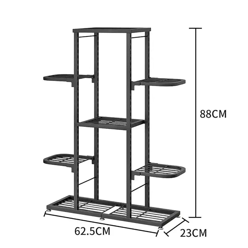 Étagère à Plantes d'Intérieur, Support à Plantes Étagé – pour les Amateurs de Plantes et les Passionnés de Bricolage, Parfait pour le Salon, le Balcon et le Jardin – Organisation Générale