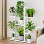 Étagère à Plantes d'Intérieur, Support à Plantes Étagé – pour les Amateurs de Plantes et les Passionnés de Bricolage, Parfait pour le Salon, le Balcon et le Jardin – Organisation Générale