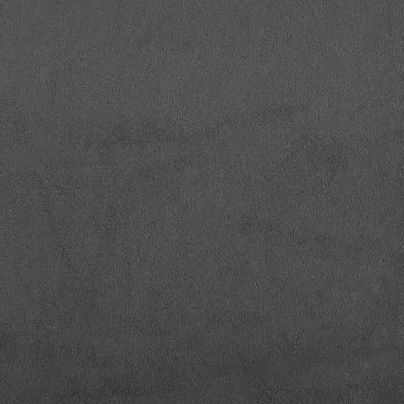 vidaXL Canapé-Lit 2 Places en Velours Gris Foncé - Causeuse Rembourrée pour Salon/Sous-sol/Dortoir avec Cadre en Bois