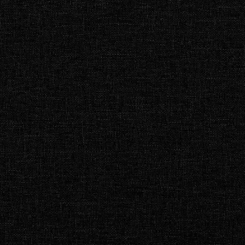vidaXL Ensemble de Canapés Modernes - Canapés 2 et 3 Places Rembourrés en Tissu Noir avec Coussins - Confort Amélioré, Meubles de Salon et de Repos