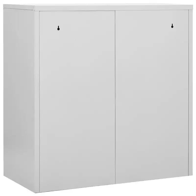 vidaXL Lot d'armoires de Rangement, Organiseur de Sécurité en Acier pour Écoles, Bureaux, Gris et Bleu, Montage Facile Requis, 5 pièces