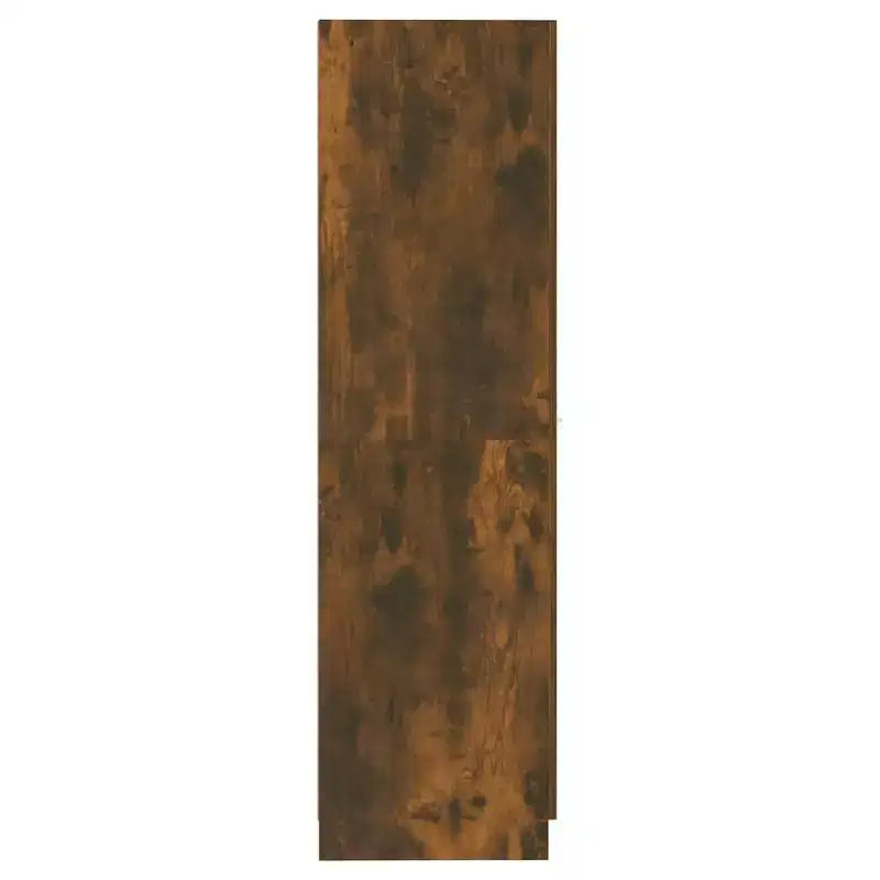 vidaXL Armoire d'apothicaire chêne fumé - Grand espace de rangement, bois d'ingénierie, conception coulissante idéale pour le bureau, le salon, la chambre ou la cuisine