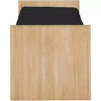 Meridian Furniture, Banc Waverly en tissu bouclé