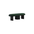 Meridian Furniture, Banc en Tissu Bouclé Wilshire