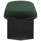 Meridian Furniture, Banc en Tissu Bouclé Wilshire