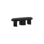 Meridian Furniture, Banc en Tissu Bouclé Wilshire