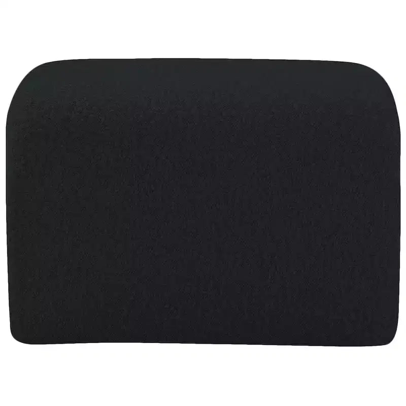Meridian Furniture,Banc Odelia en tissu bouclé