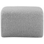 Meridian Furniture,Banc Odelia en tissu bouclé