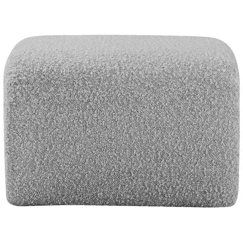 Meridian Furniture,Banc Odelia en tissu bouclé