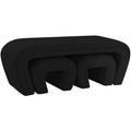 Meridian Furniture,Odelia Boucle Fabric Bench