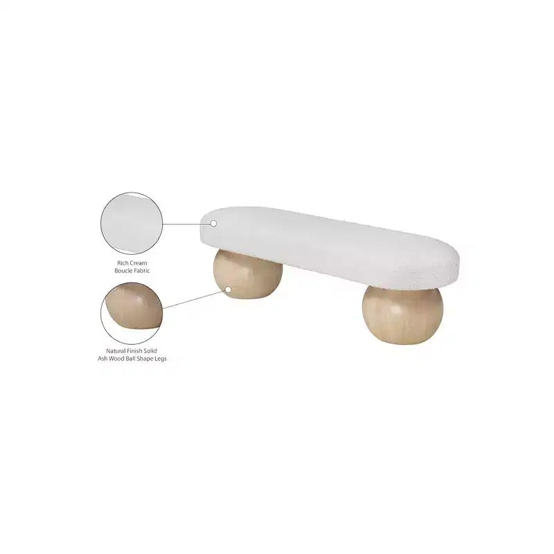Meridian Furniture,Banc Bowie