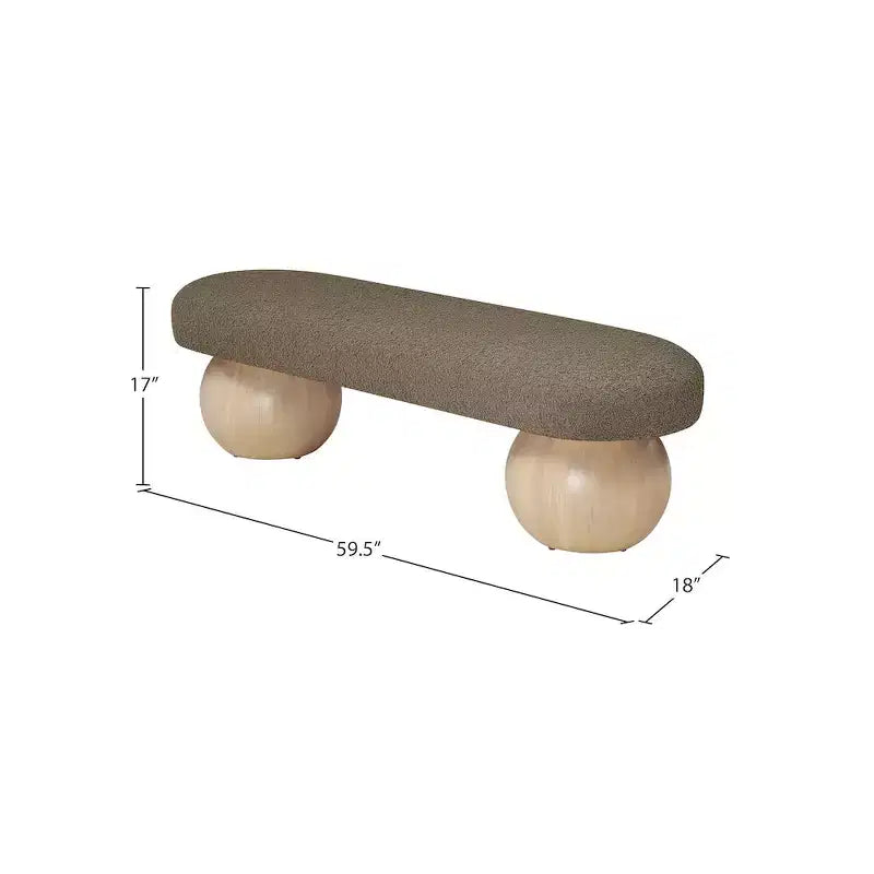 Meridian Furniture,Banc Bowie