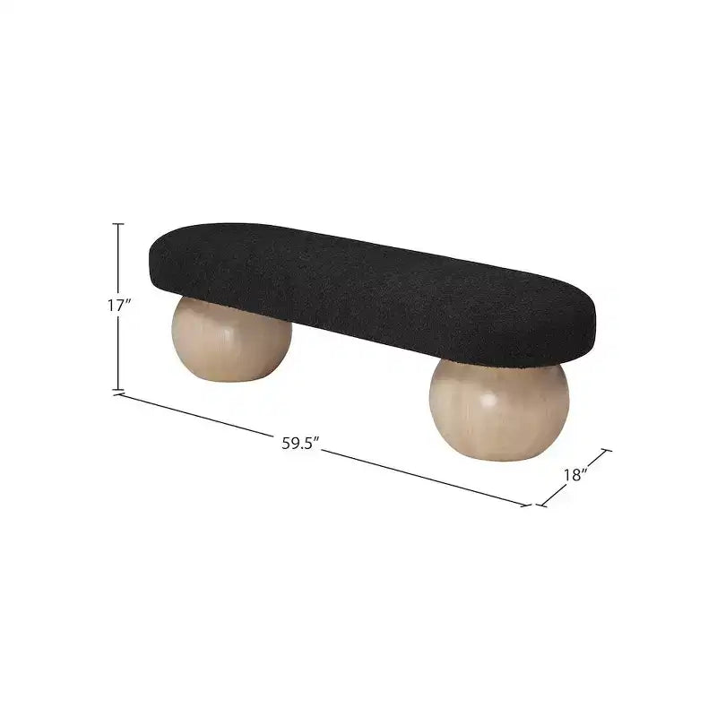 Meridian Furniture,Banc Bowie
