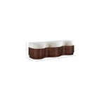 Meridian Furniture, Banc en Tissu Velours Fourrure Savoy