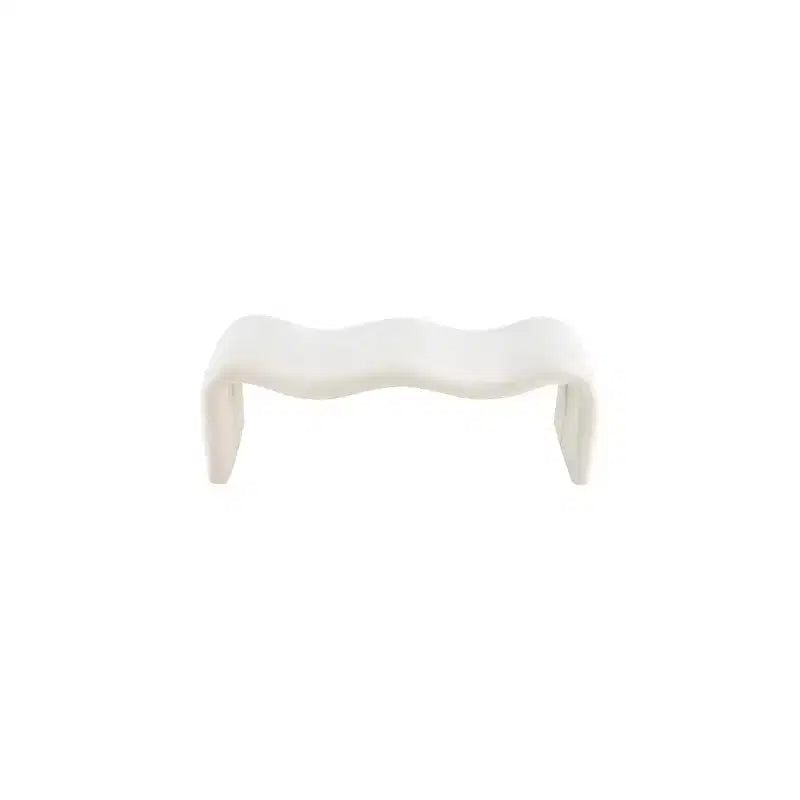 Meridian Furniture, Banc en tissu chenille Willow
