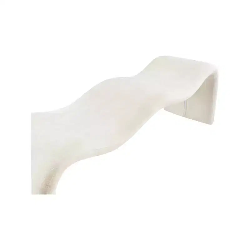 Meridian Furniture, Banc en tissu chenille Willow