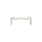 Meridian Furniture, Banc en tissu chenille Willow