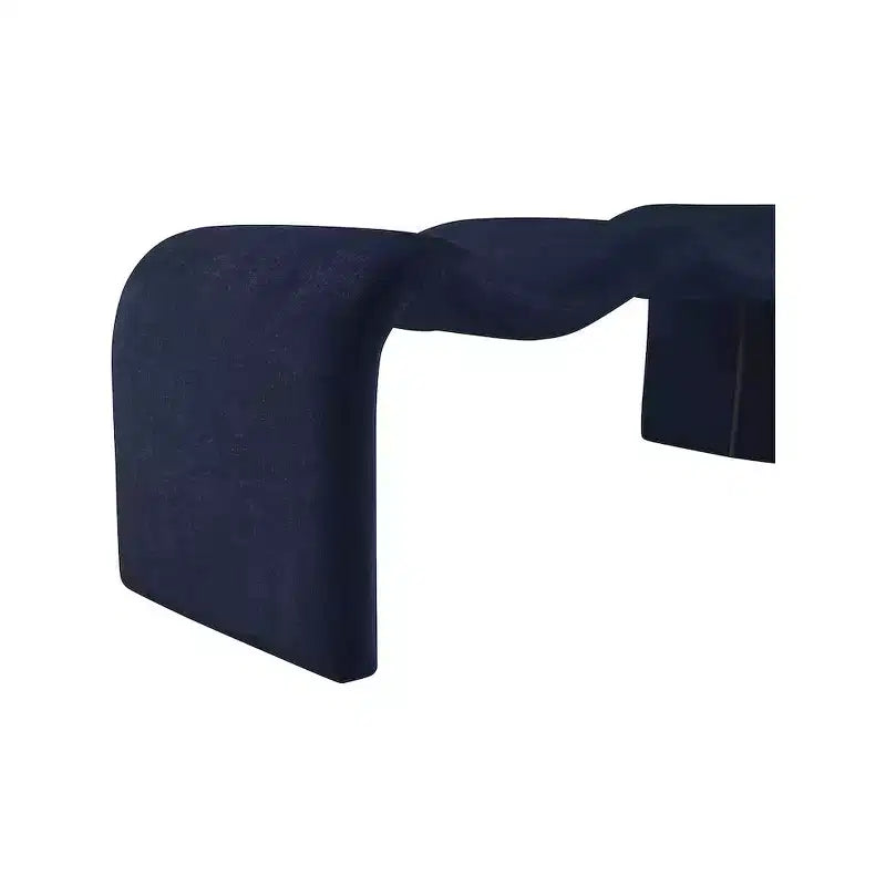 Meridian Furniture, Banc en tissu chenille Willow