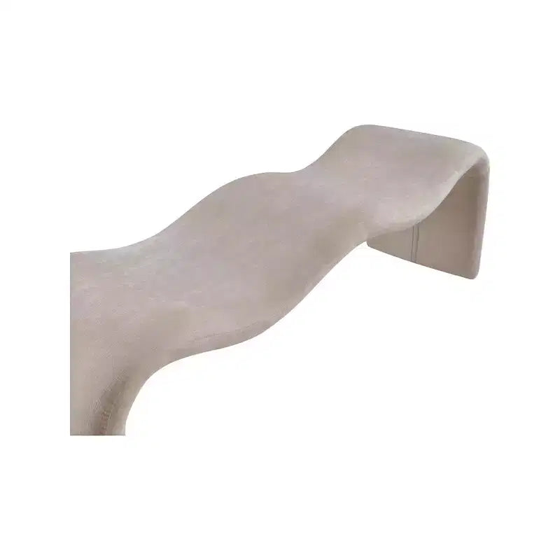 Meridian Furniture, Banc en tissu chenille Willow