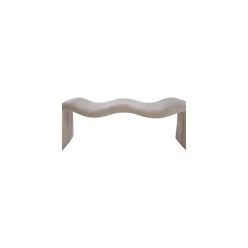 Meridian Furniture, Banc en tissu chenille Willow