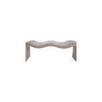 Meridian Furniture, Banc en tissu chenille Willow