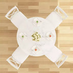 VECELO Ensemble table et 4 chaises de salle à manger, dînette en faux marbre avec 4 chaises pour cuisine, petit espace, noir/blanc