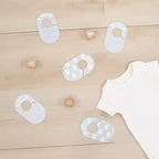 The Peanutshell Lot de 10 séparateurs pour penderie de bébé, gris