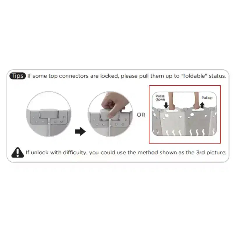 Parc pour bébé AMERLIFE, Parc portable pliable amélioré pour bébé avec panneau de jeu et portillon de sécurité
