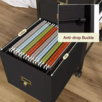 Meuble de classement à tiroirs, classeur mobile, support d'imprimante roulant pour format A4 ou lettre, classeur vertical en tissu avec roulettes, sous l'armoire de rangement