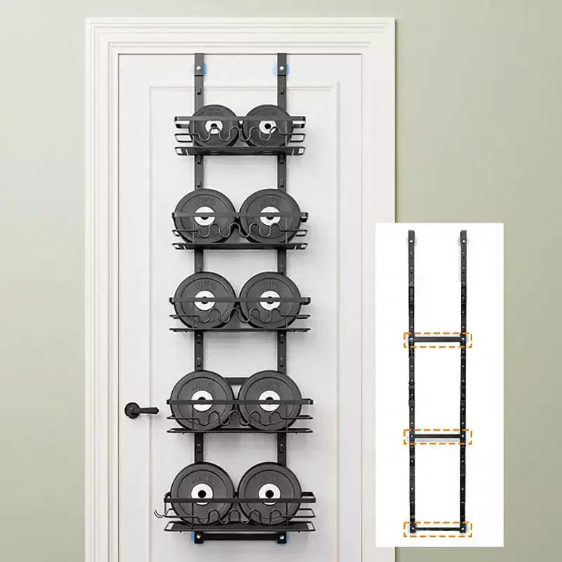 Organisateur de garde-manger à suspendre, rangement et organisation de garde-manger, étagères à épices faciles à installer pour garde-manger, cuisine, salle de bain et porte d'armoire