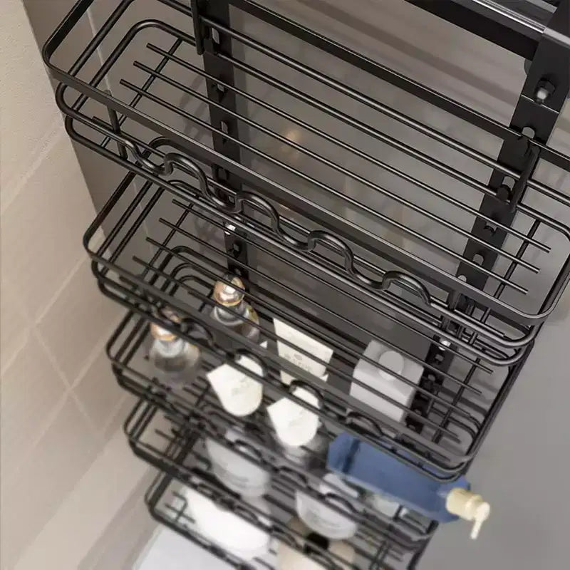 Organisateur de garde-manger à suspendre, rangement et organisation de garde-manger, étagères à épices faciles à installer pour garde-manger, cuisine, salle de bain et porte d'armoire