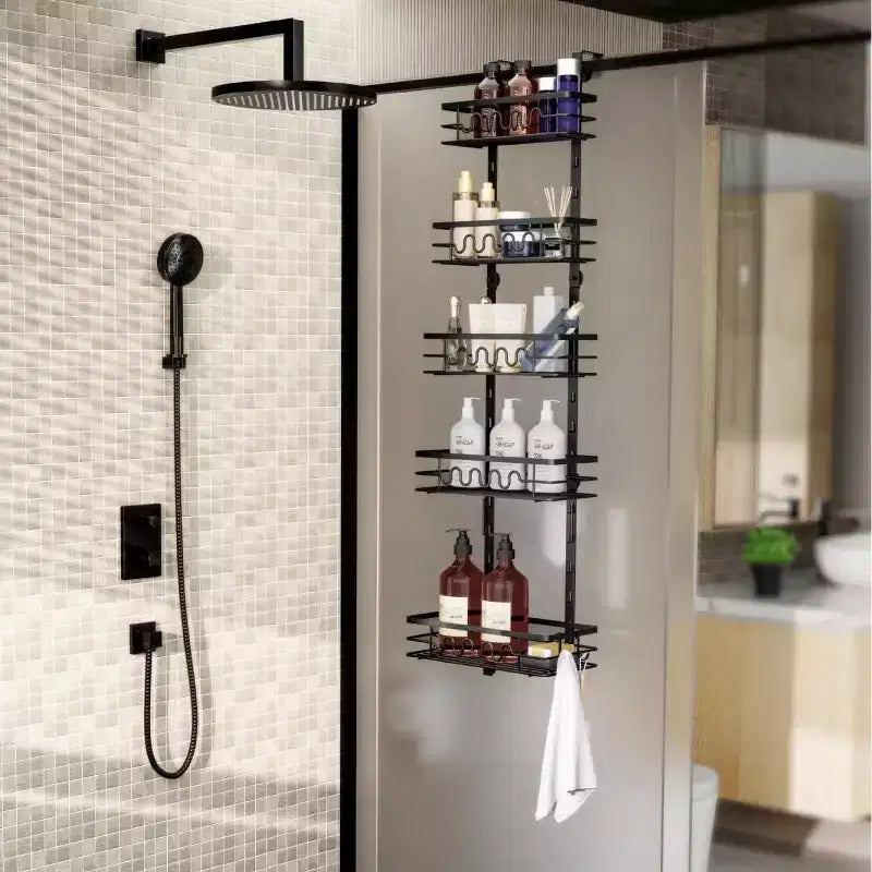 Organisateur de garde-manger à suspendre, rangement et organisation de garde-manger, étagères à épices faciles à installer pour garde-manger, cuisine, salle de bain et porte d'armoire