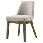 Coaster, Castlewood Chaise de salle à manger capitonnée Chêne brun (Lot de 2)